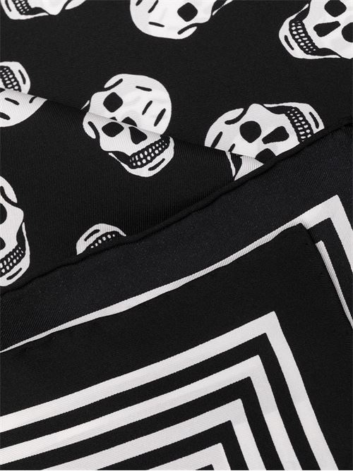 Silk scarf with skulls ALEXANDER MCQUEEN | 5909294001Q1078